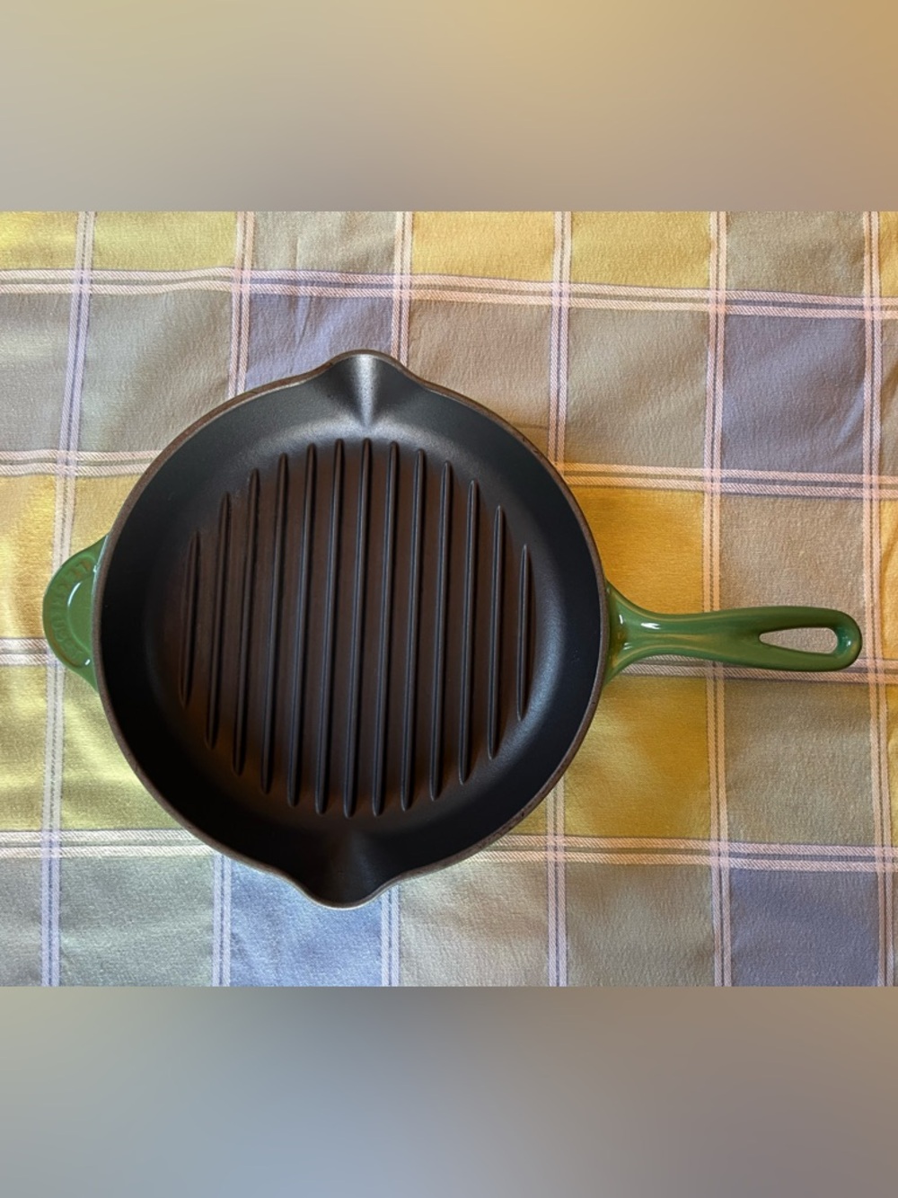 Le Creuset Enameled Cast Iron Skillet Grill